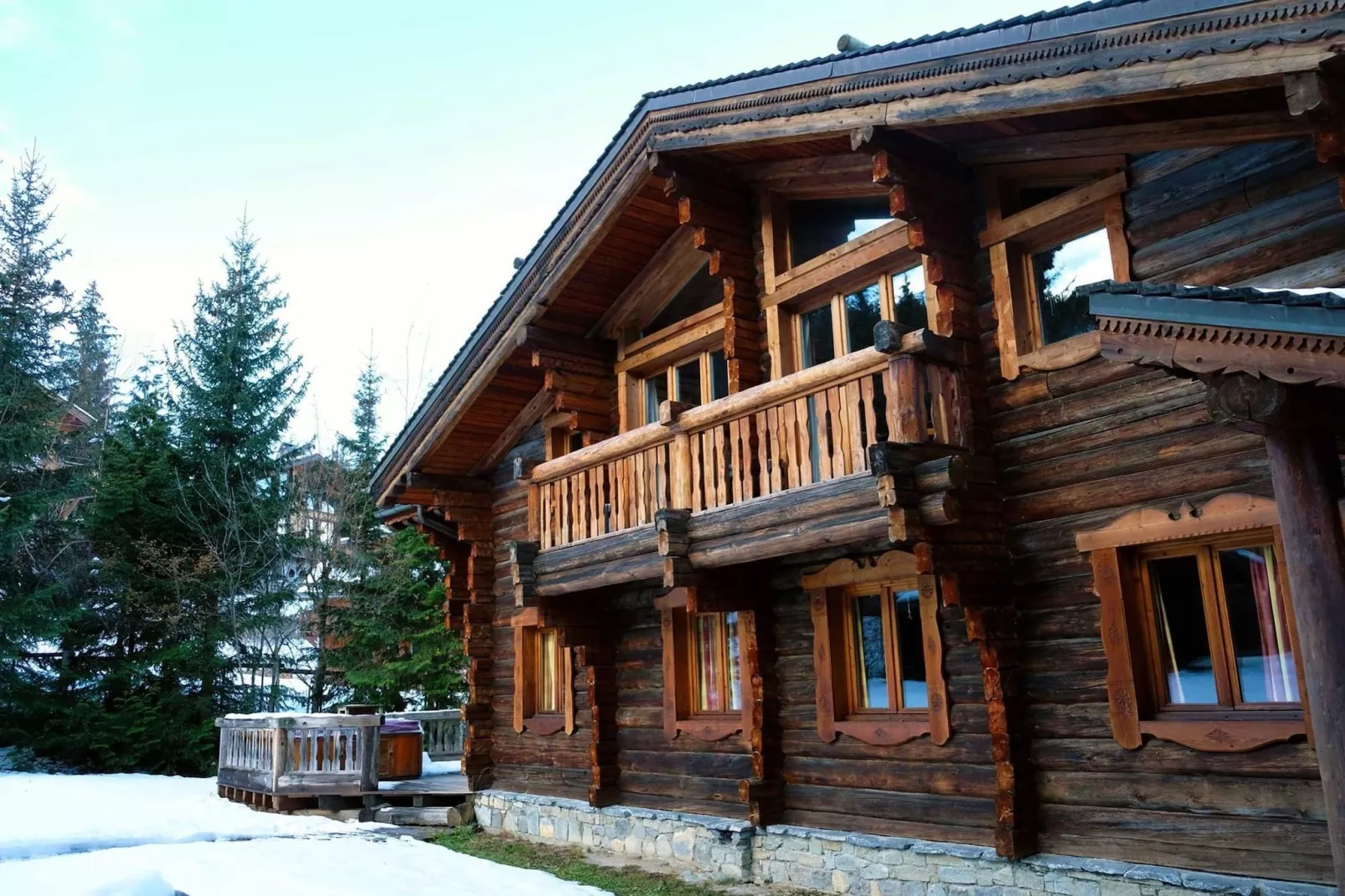 Chalet Elliot Est-Exterieur winter