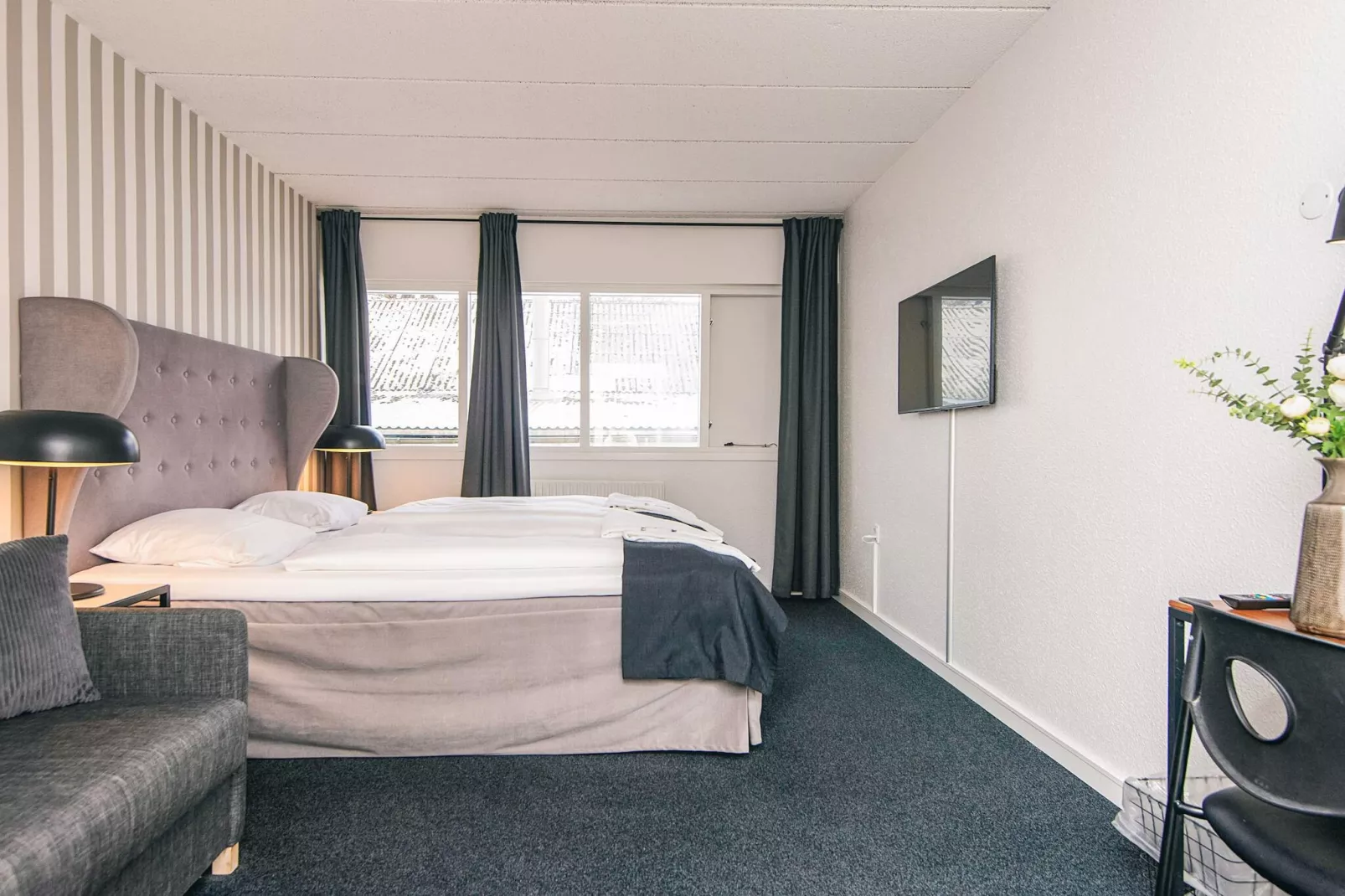 4 personers værelse 20m²-Binnen