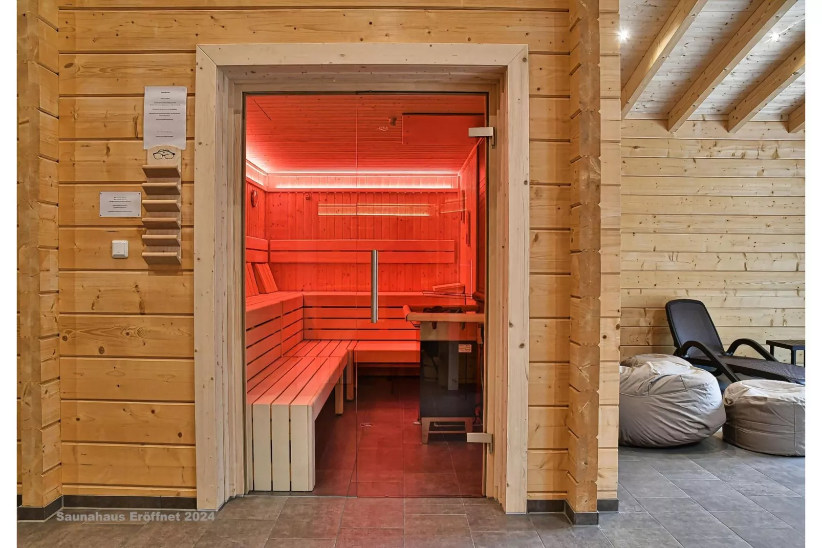 Ferienhaus in Hasselfelde - Haus 5 Blauvogel-Sauna