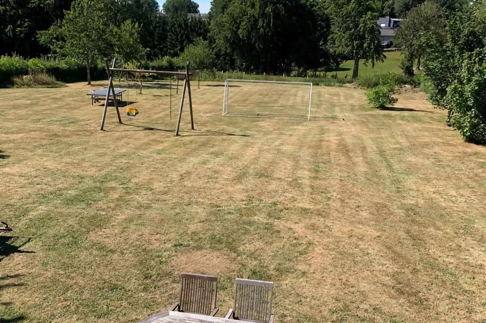 Haus Hunnenberg-Gebieden zomer 1km