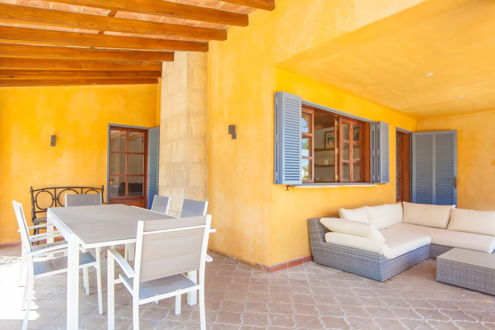 Finca Can Pol-Terrasbalkon