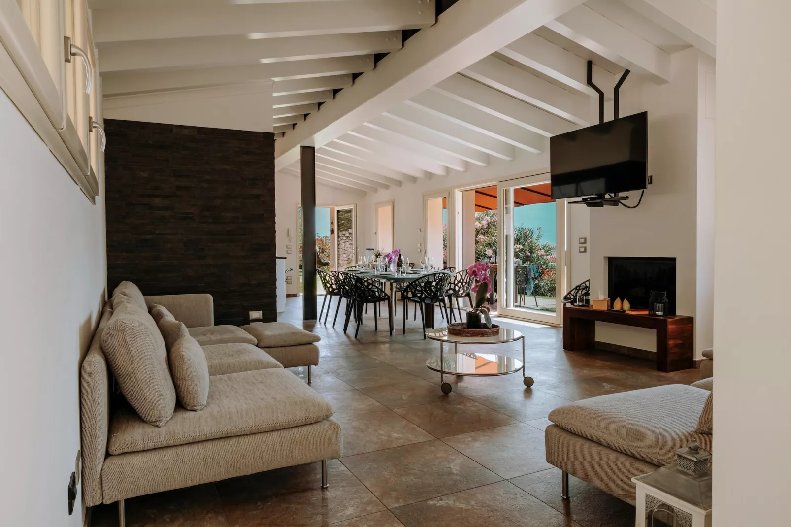 Holiday home Residence Nautic Resort San Carlo Gargnano-Villa Ortensia-Woonkamer