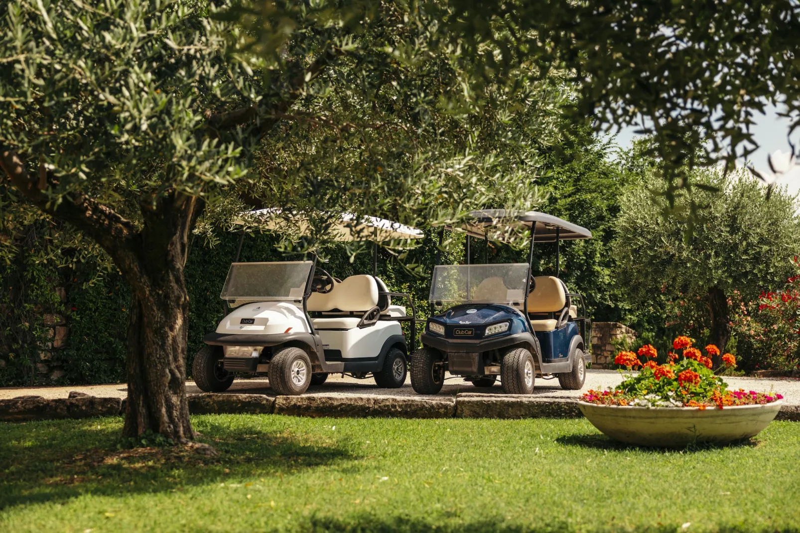 Holiday home Residence Nautic Resort San Carlo Gargnano-Villa Ortensia-Tuinen zomer