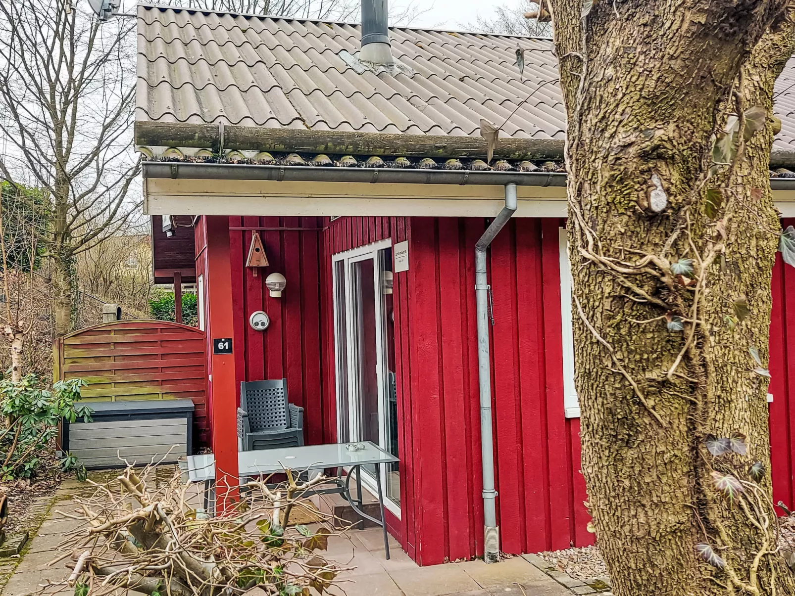 Haus am Wald-Buiten