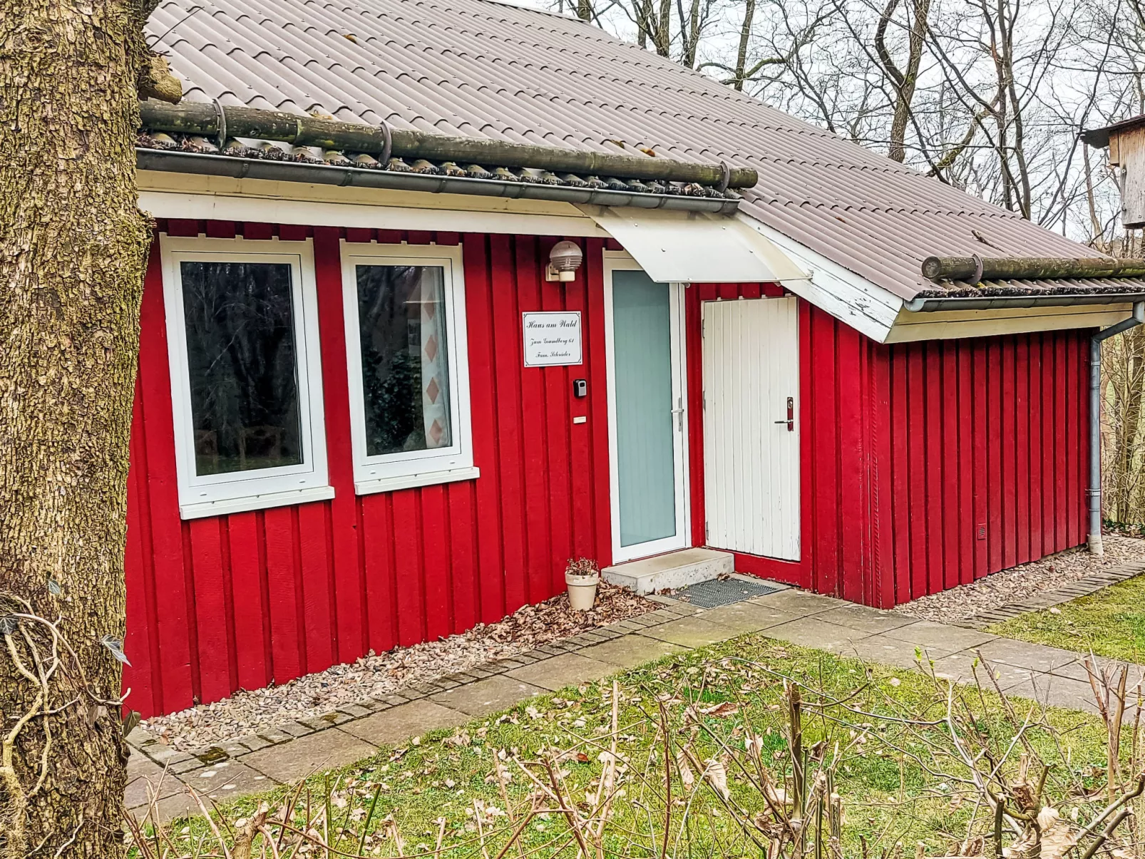 Haus am Wald-Buiten