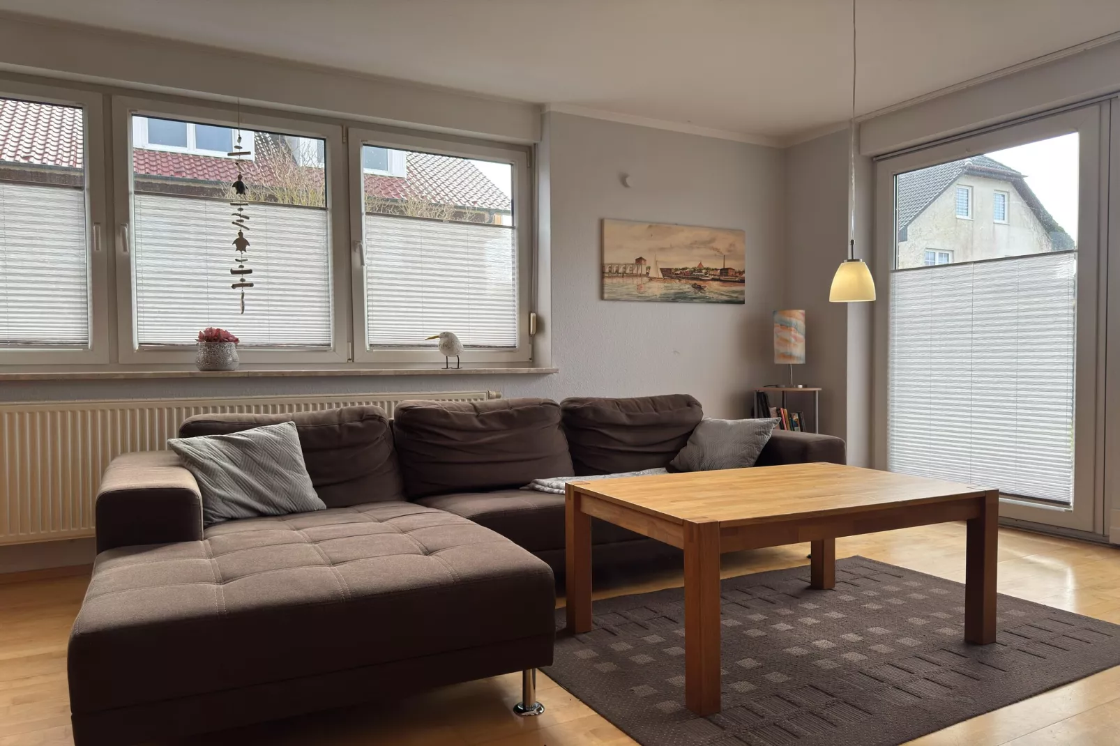 Ostsee-Haus Windland auf der Insel-Woonkamer