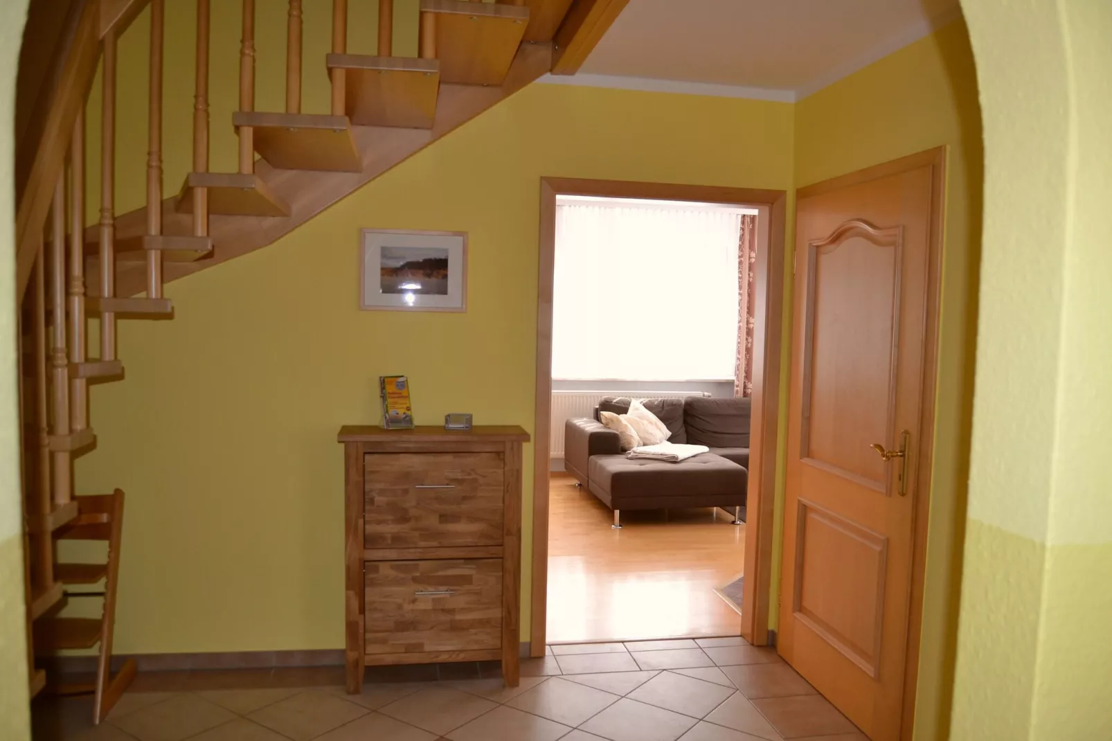 Ostsee-Haus Windland auf der Insel-Overloop