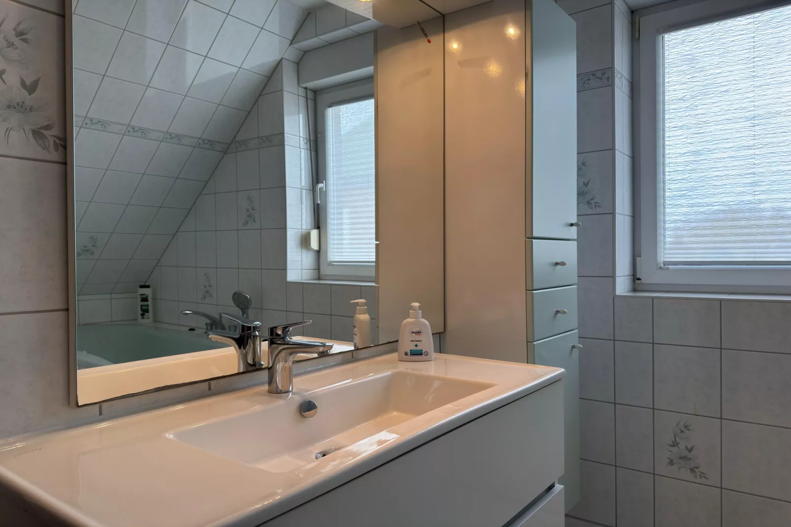 Ostsee-Haus Windland auf der Insel-Badkamer