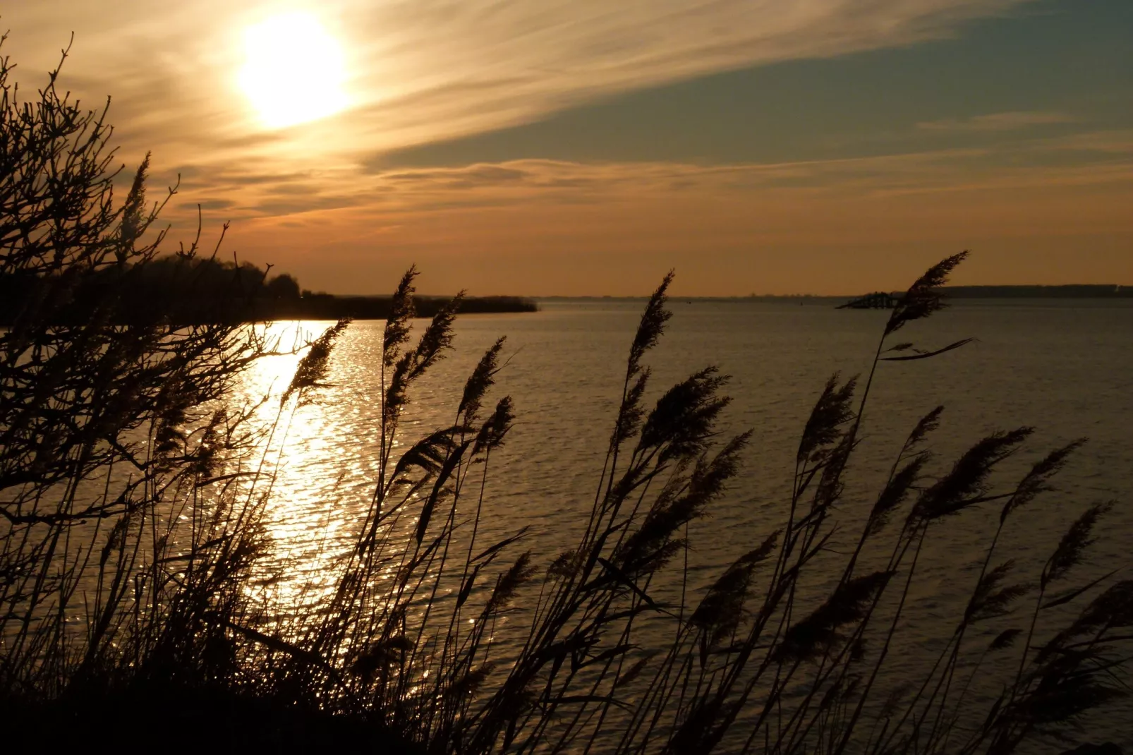 Ostsee-Haus Windland auf der Insel-Gebieden zomer 1km