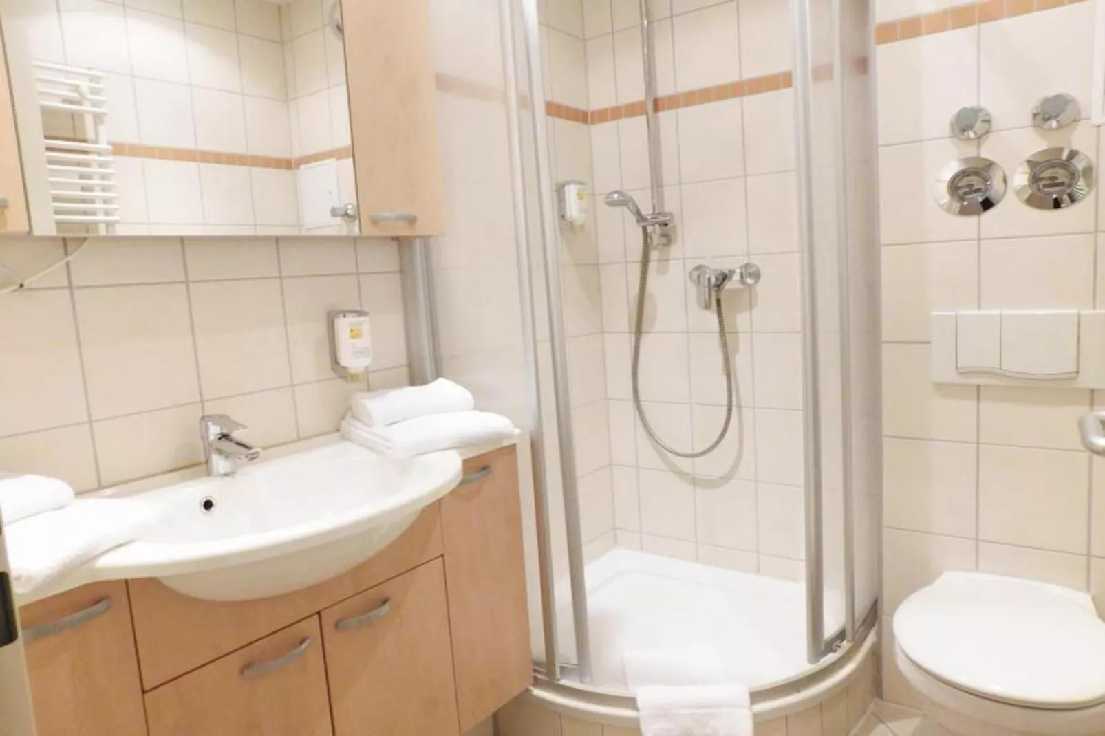 Apartment Strandläufer 113-Badkamer