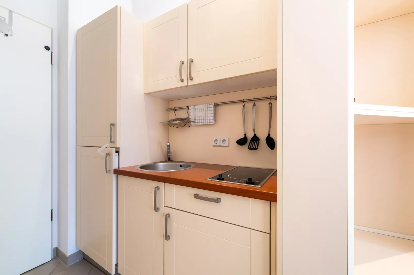 Apartment Strandläufer 114-Keuken
