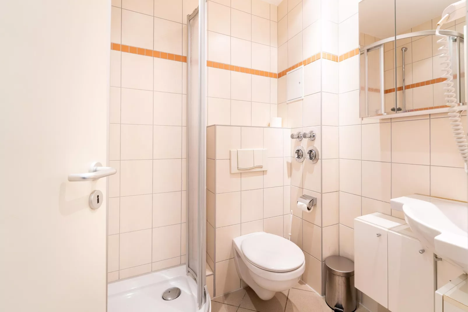 Apartment Strandläufer 114-Badkamer
