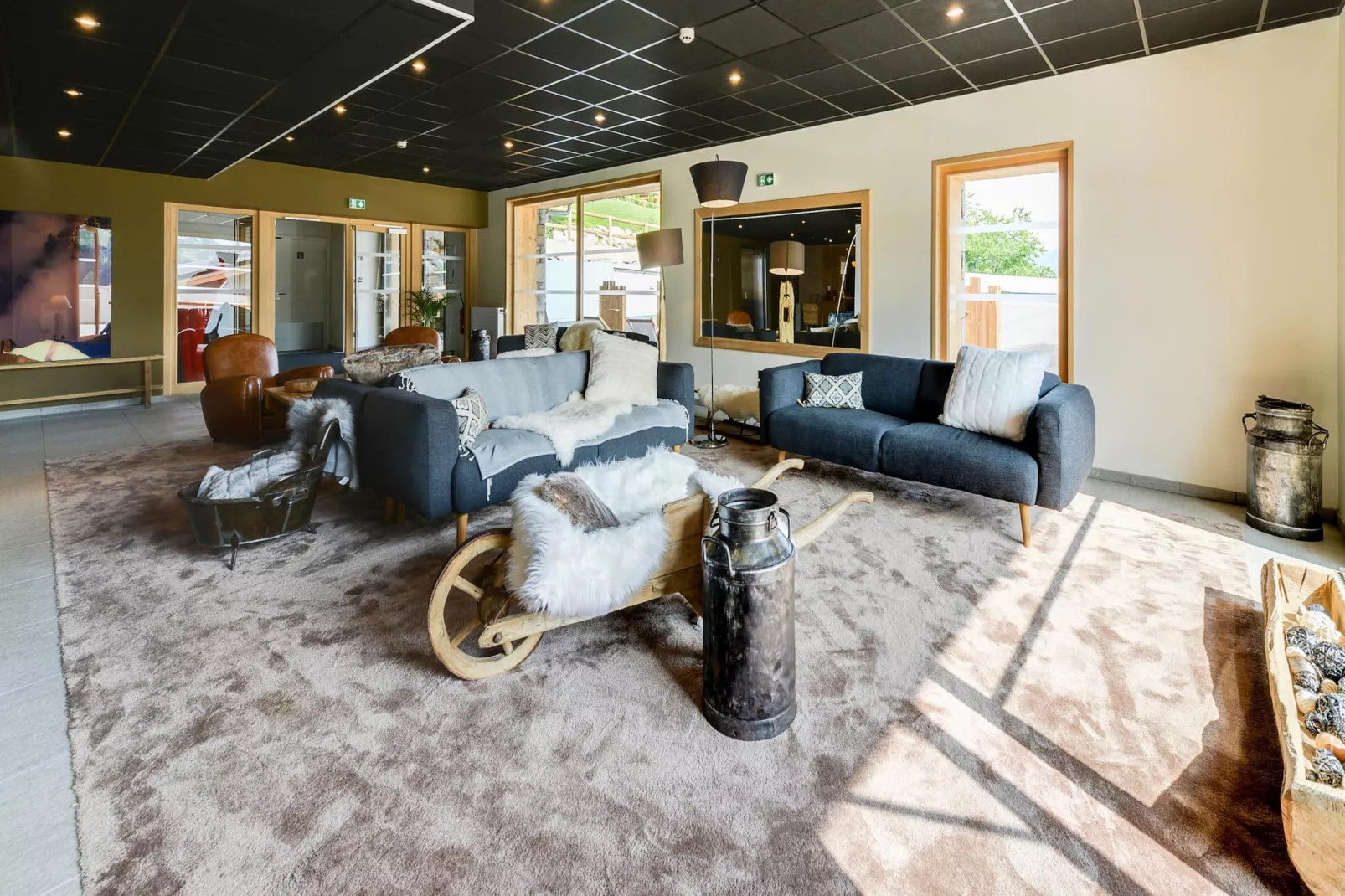 COMBLOUX Les Fermes du Mont Blanc - A24S-Woonkamer