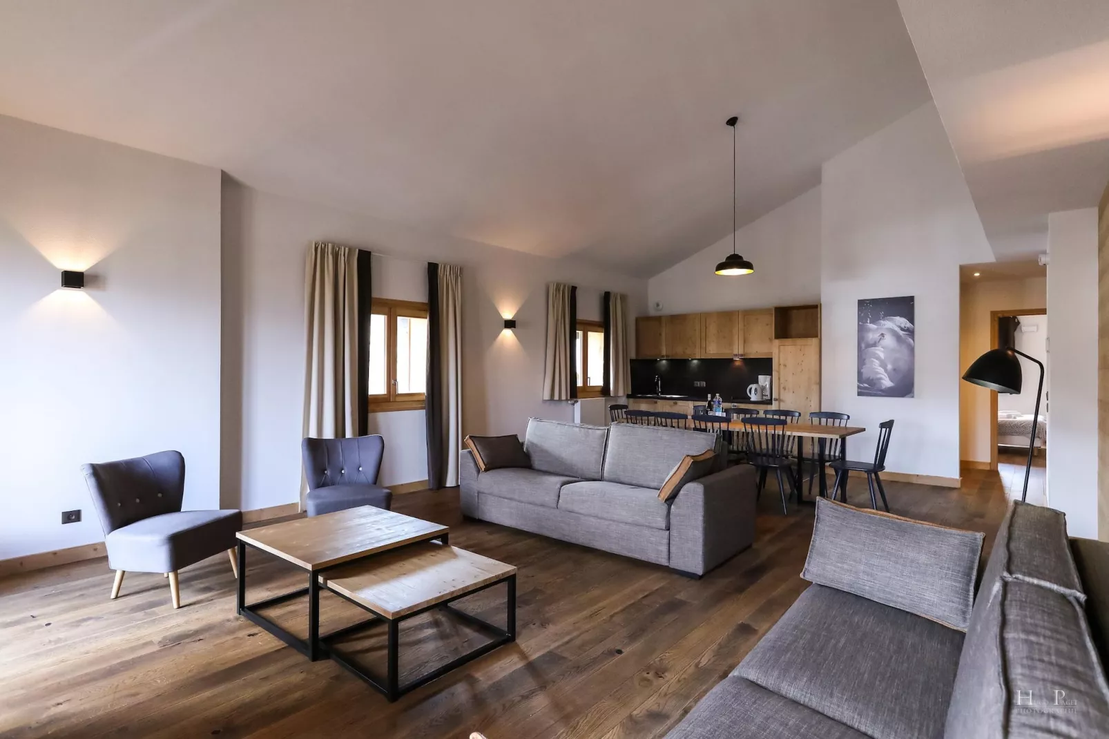 COMBLOUX Les Fermes du Mont Blanc - A24S-Woonkamer