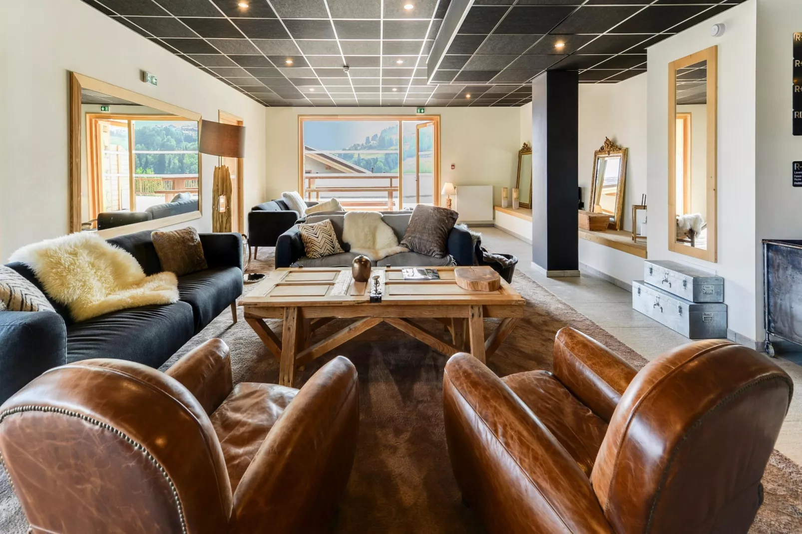 COMBLOUX Les Fermes du Mont Blanc - A24S-Woonkamer