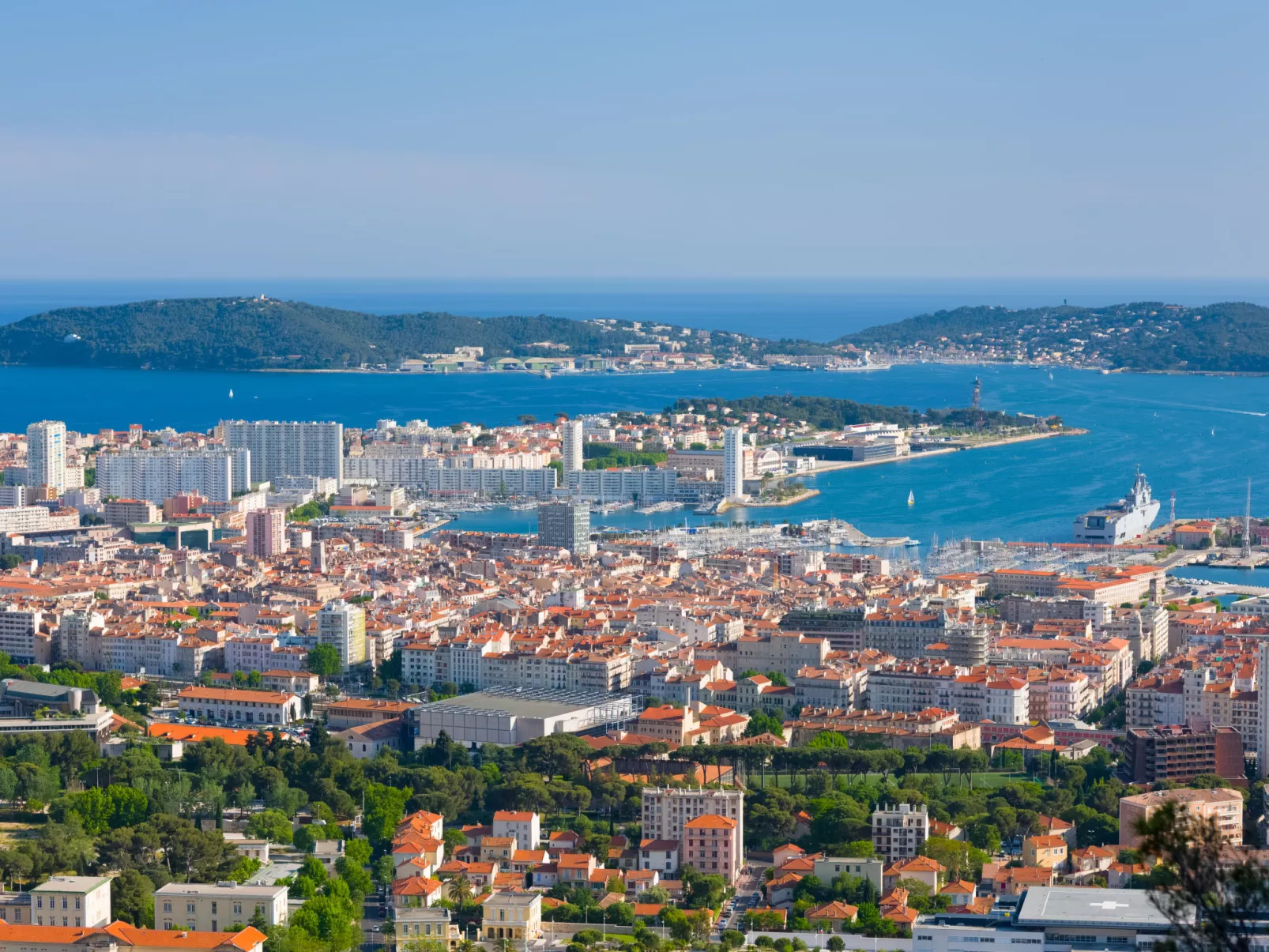 Villa Toulon-Omgeving