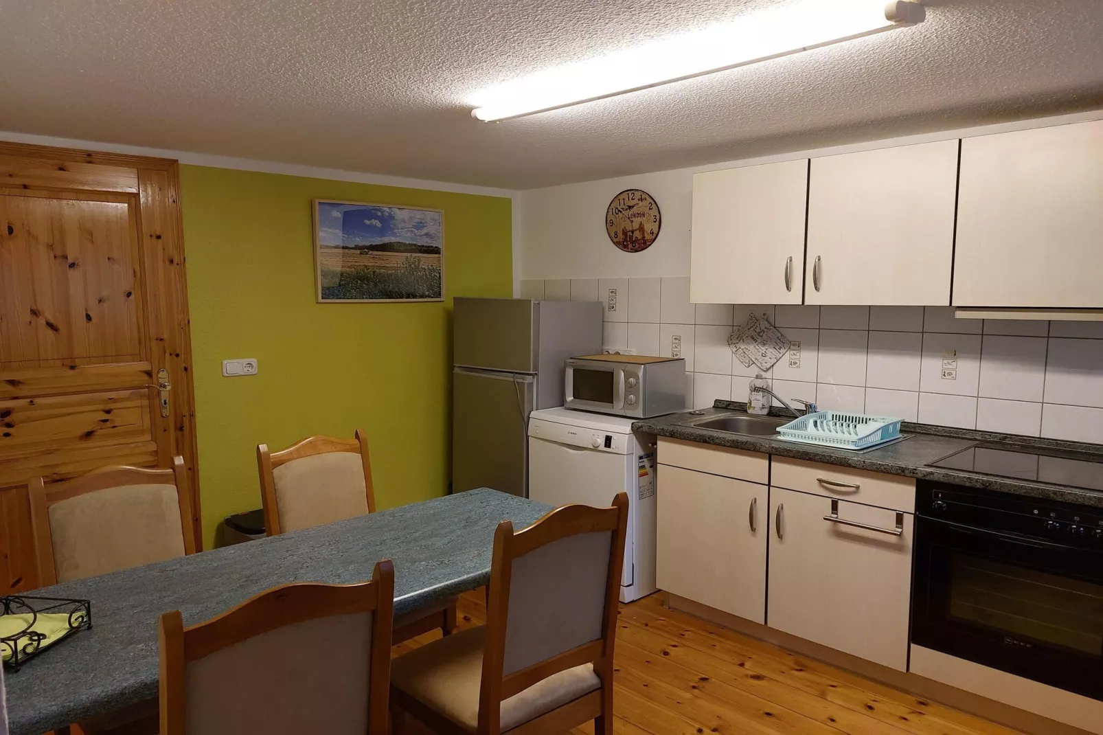 Ferienhaus Zum Storchennest-Keuken