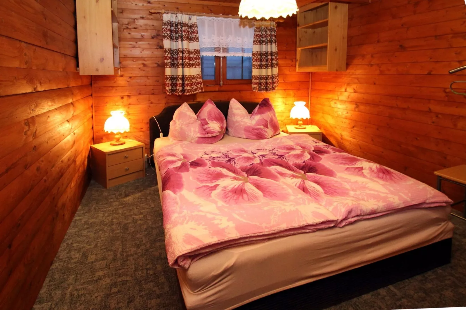 Blockhaus 30 qm-Slaapkamer