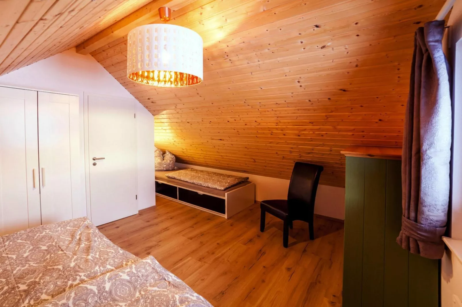 Bungalow am Partwitzer See-Slaapkamer