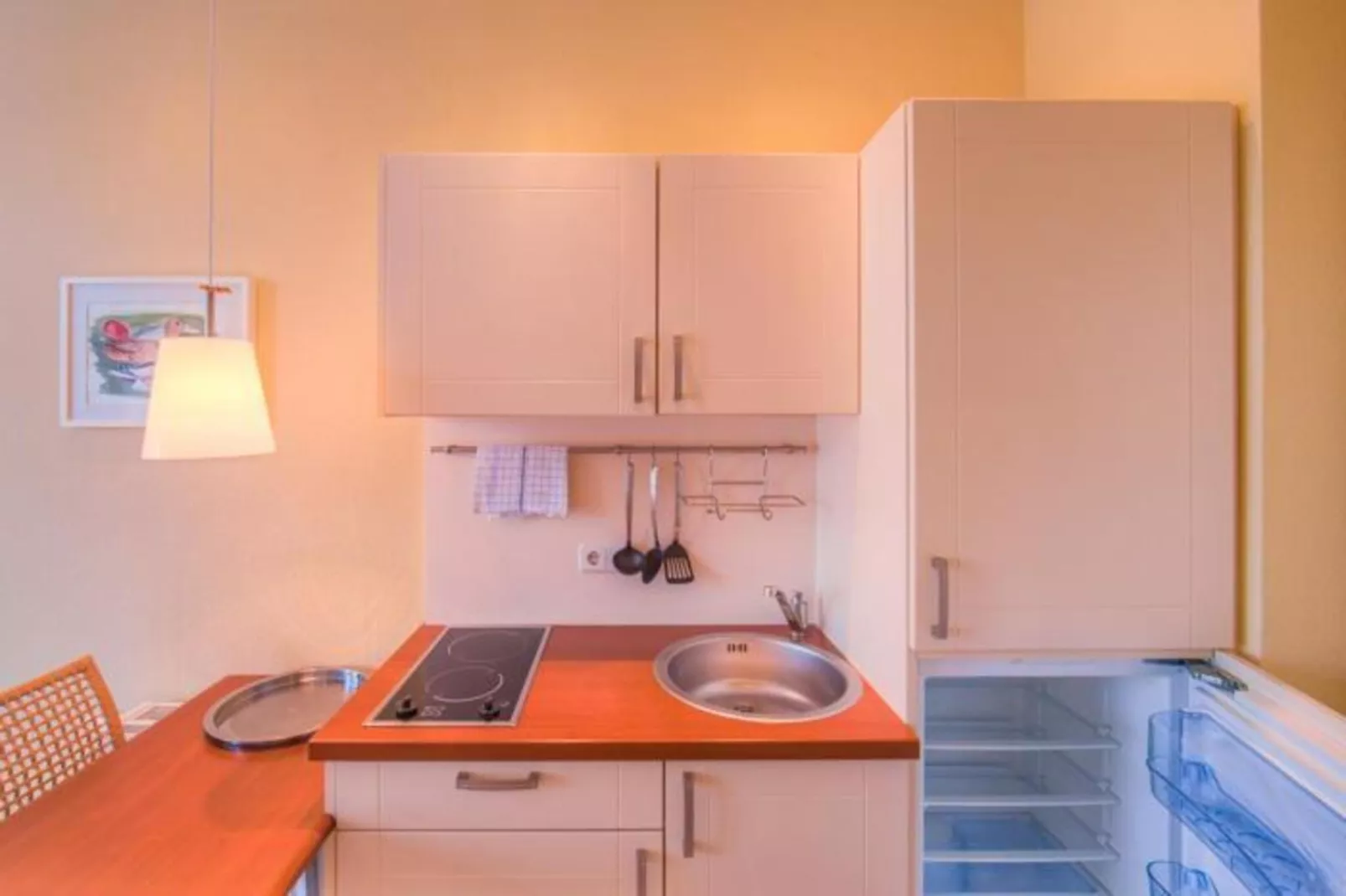 Apartment Strandläufer 115-Keuken
