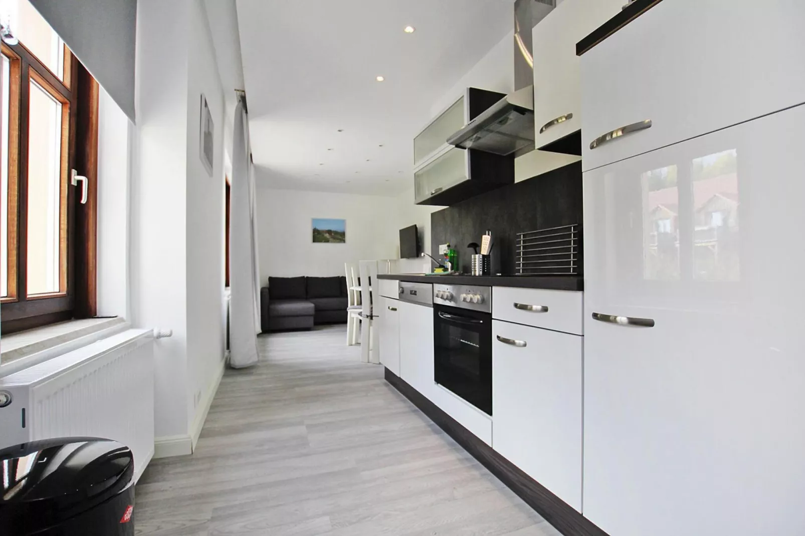 Apartment im alten Bahnhof-Keuken