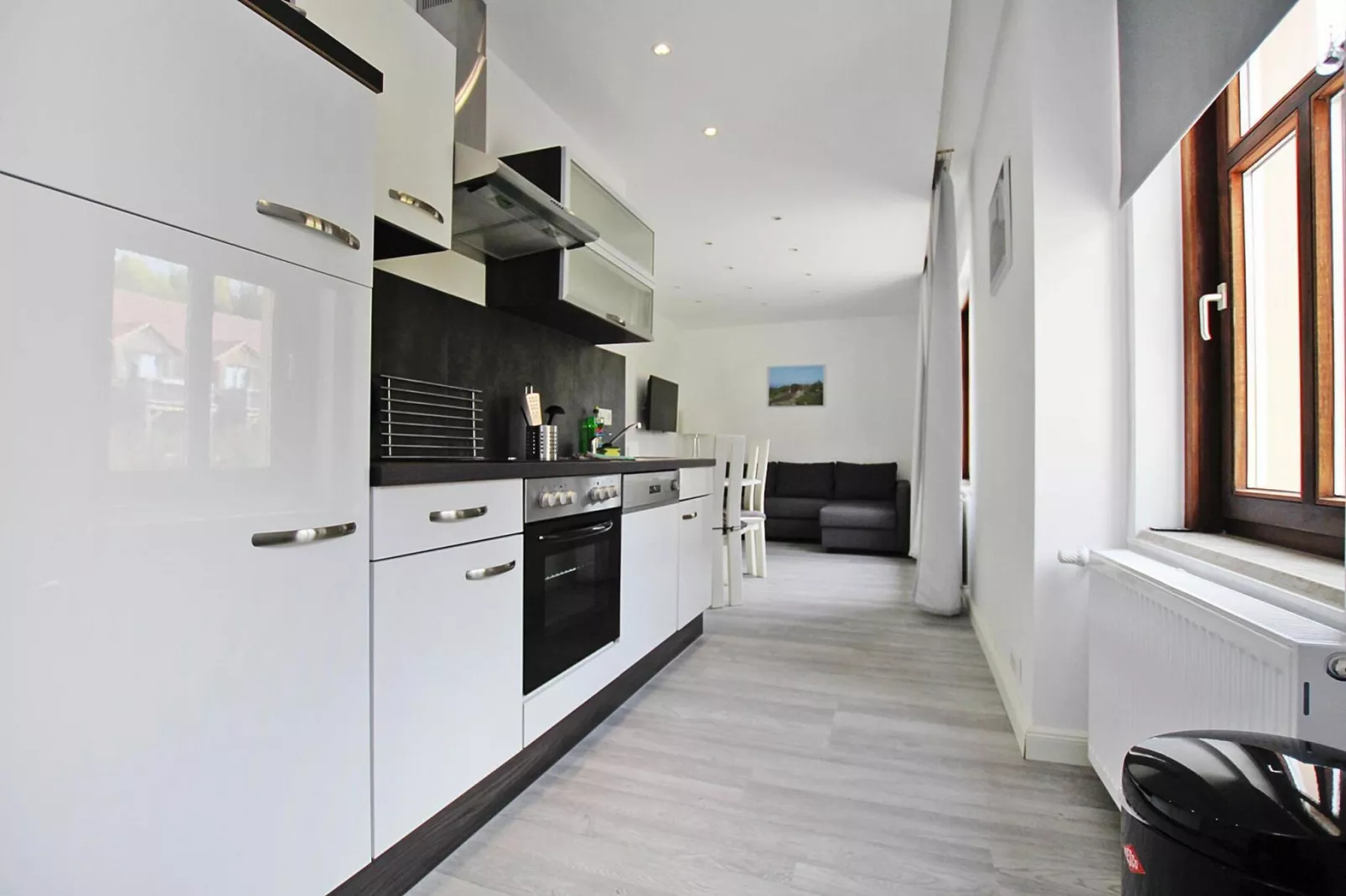 Apartment im alten Bahnhof-Keuken