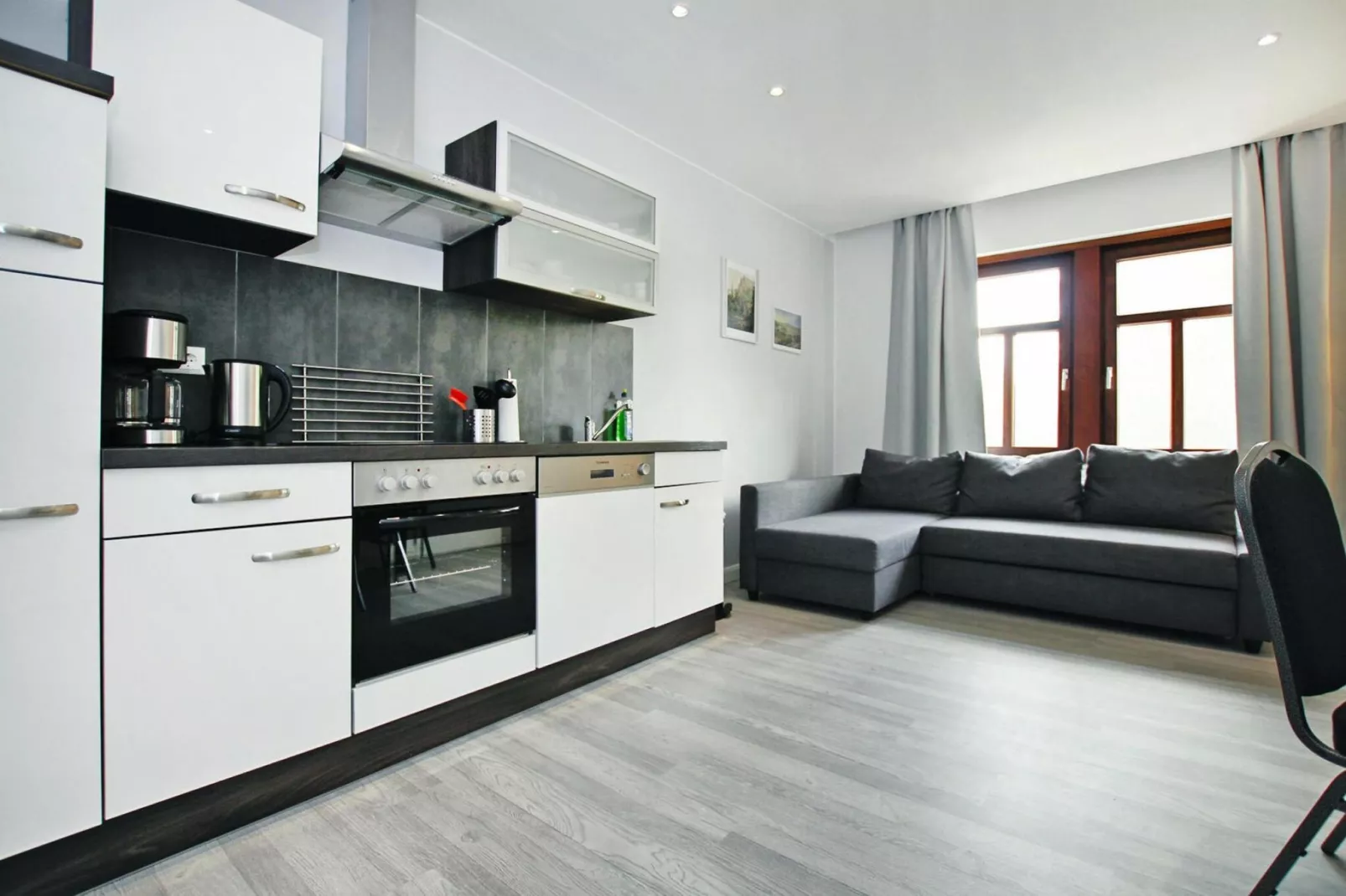 Apartment im alten Bahnhof-Keuken