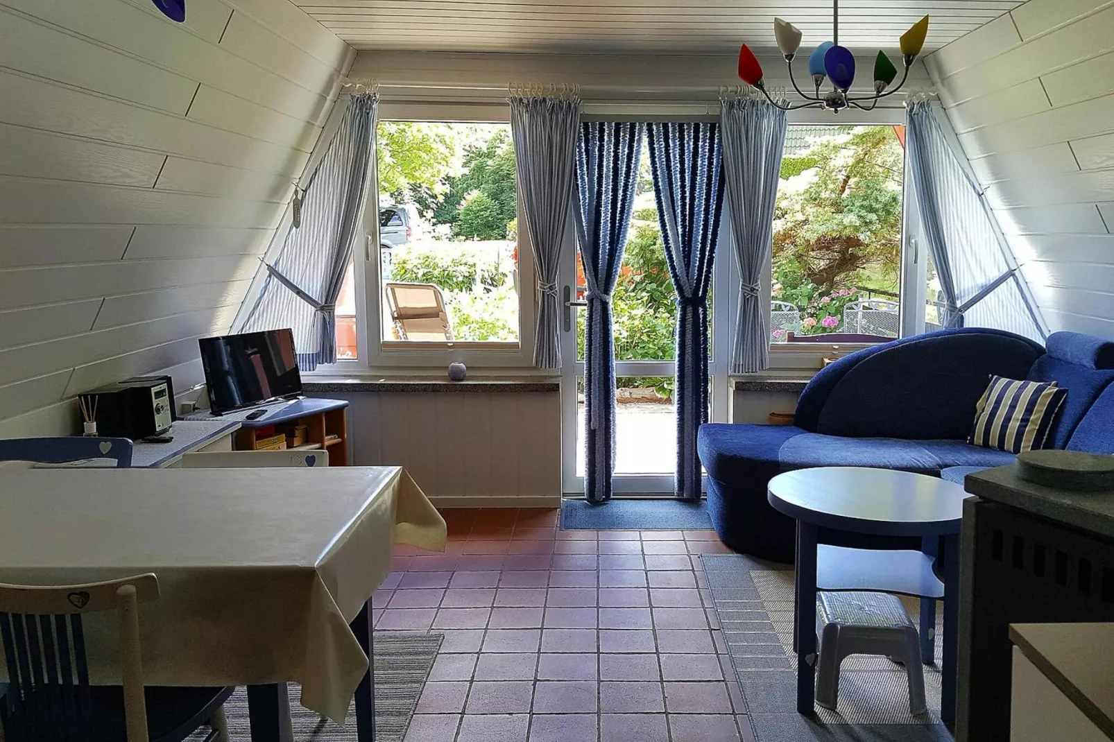 Ferienhaus 55 qm-Woonkamer