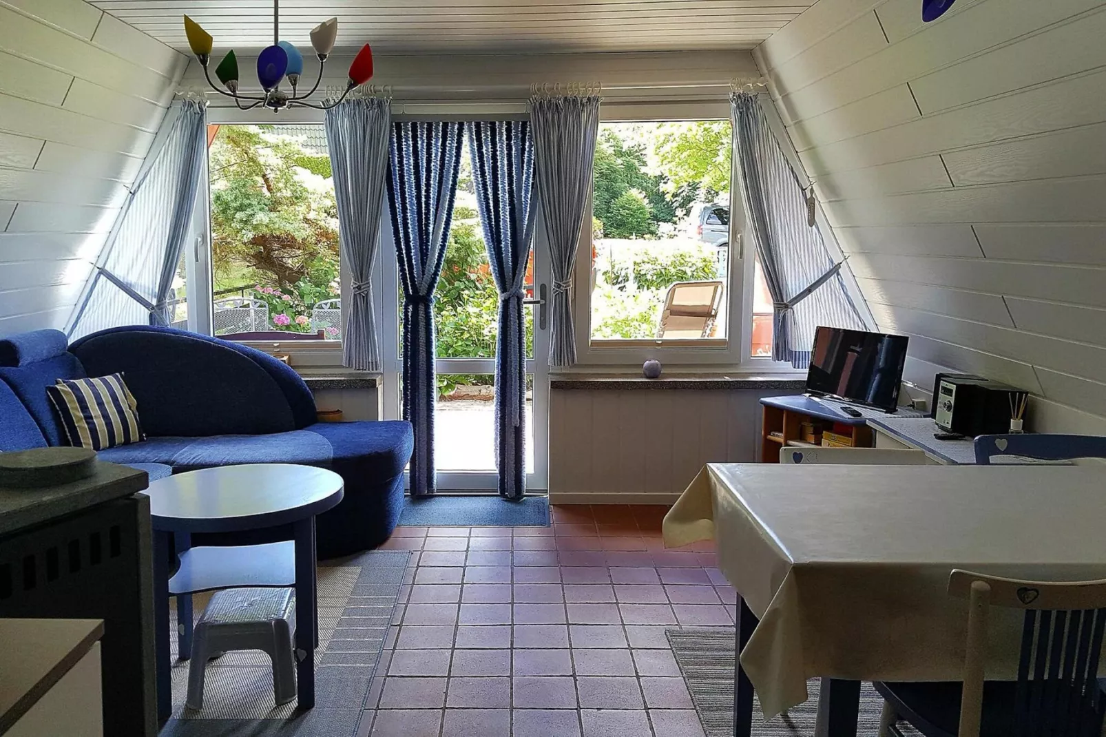 Ferienhaus 55 qm-Woonkamer