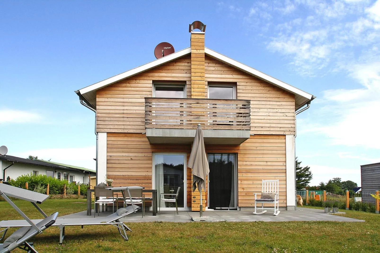 Ferienhaus Min Kaat-Buitenkant zomer
