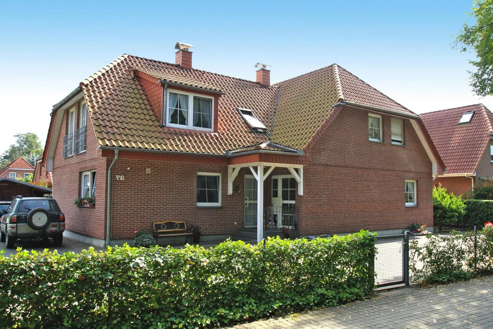 Fewo 2 60 qm-Buitenkant zomer