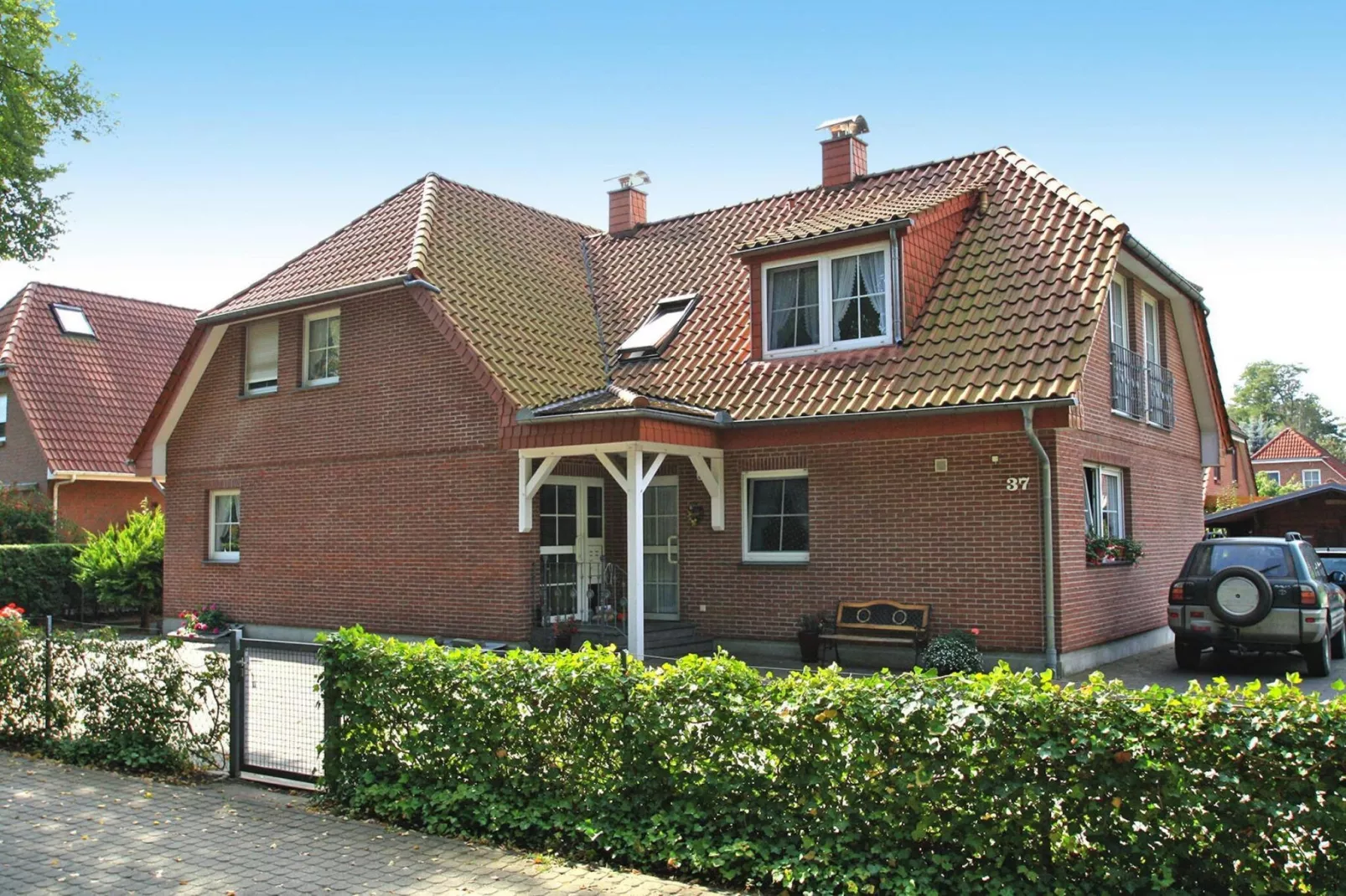 Fewo 2 60 qm-Buitenkant zomer