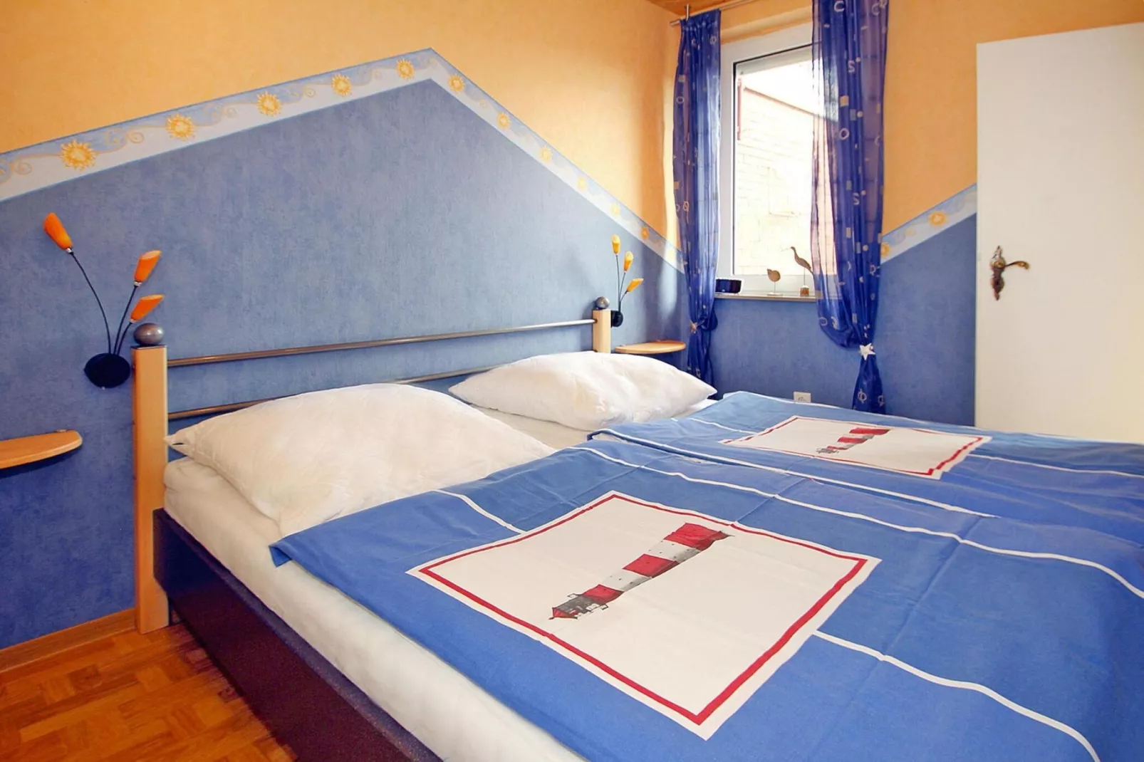 Ferienbungalow Klönsnack in Dornumersiel-Slaapkamer