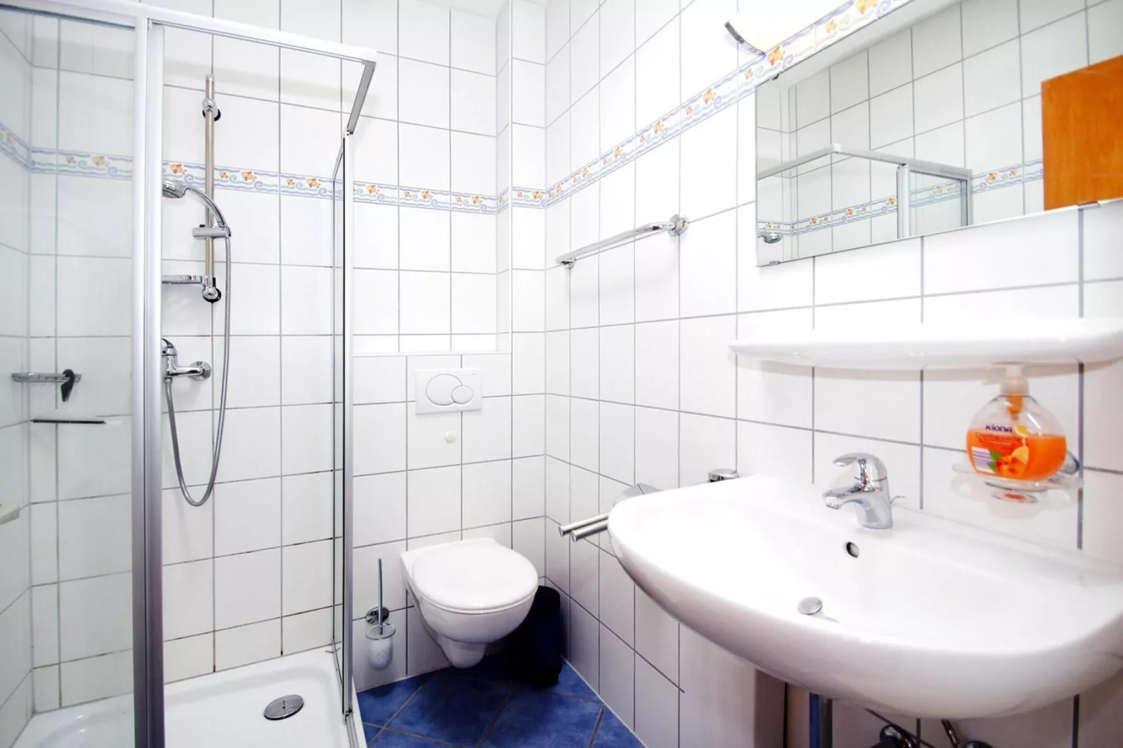 Ferienbungalow Arielle in Dornumersiel-Badkamer