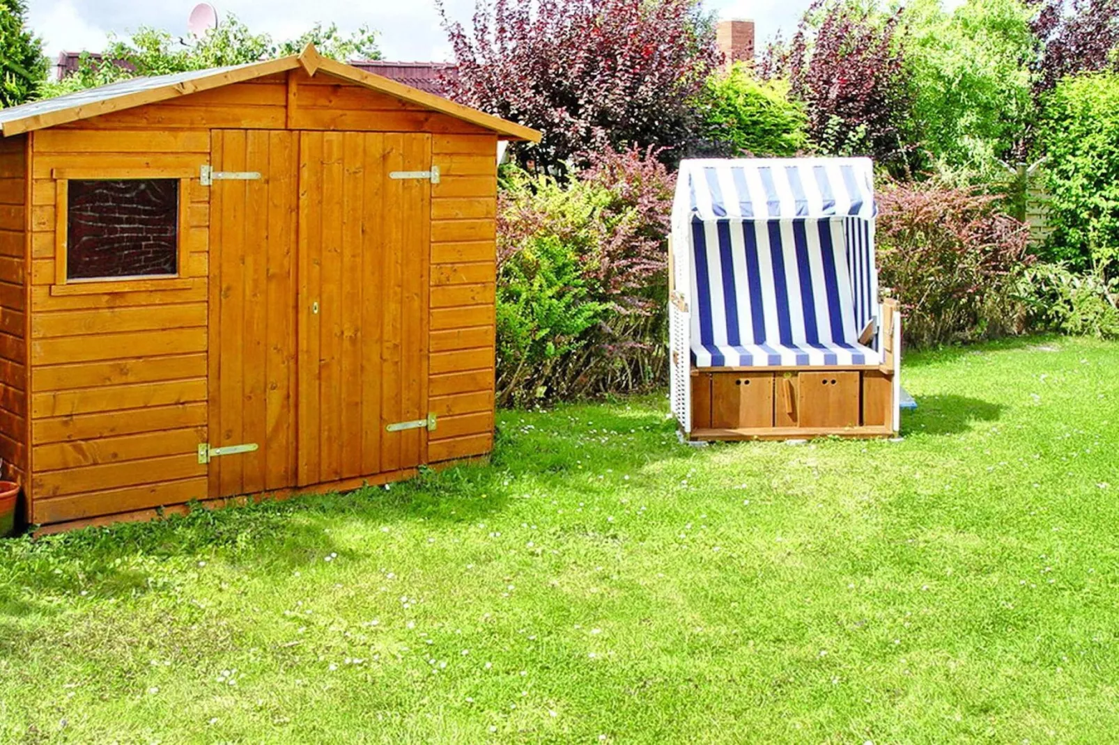 Ferienbungalow Arielle in Dornumersiel-Tuinen zomer