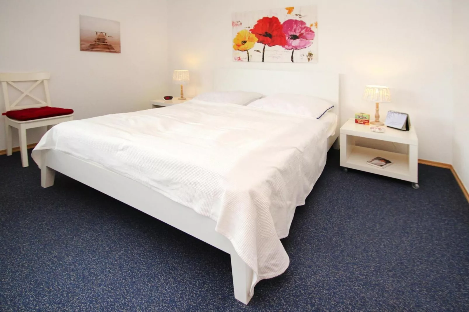 Ferienwohnung Kapitänskajüte-Slaapkamer