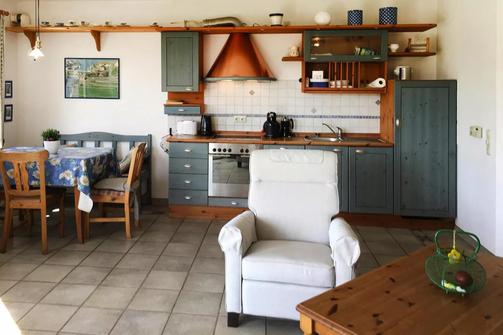 Ferienwohnung Fedderwardersiel-Eetkamer