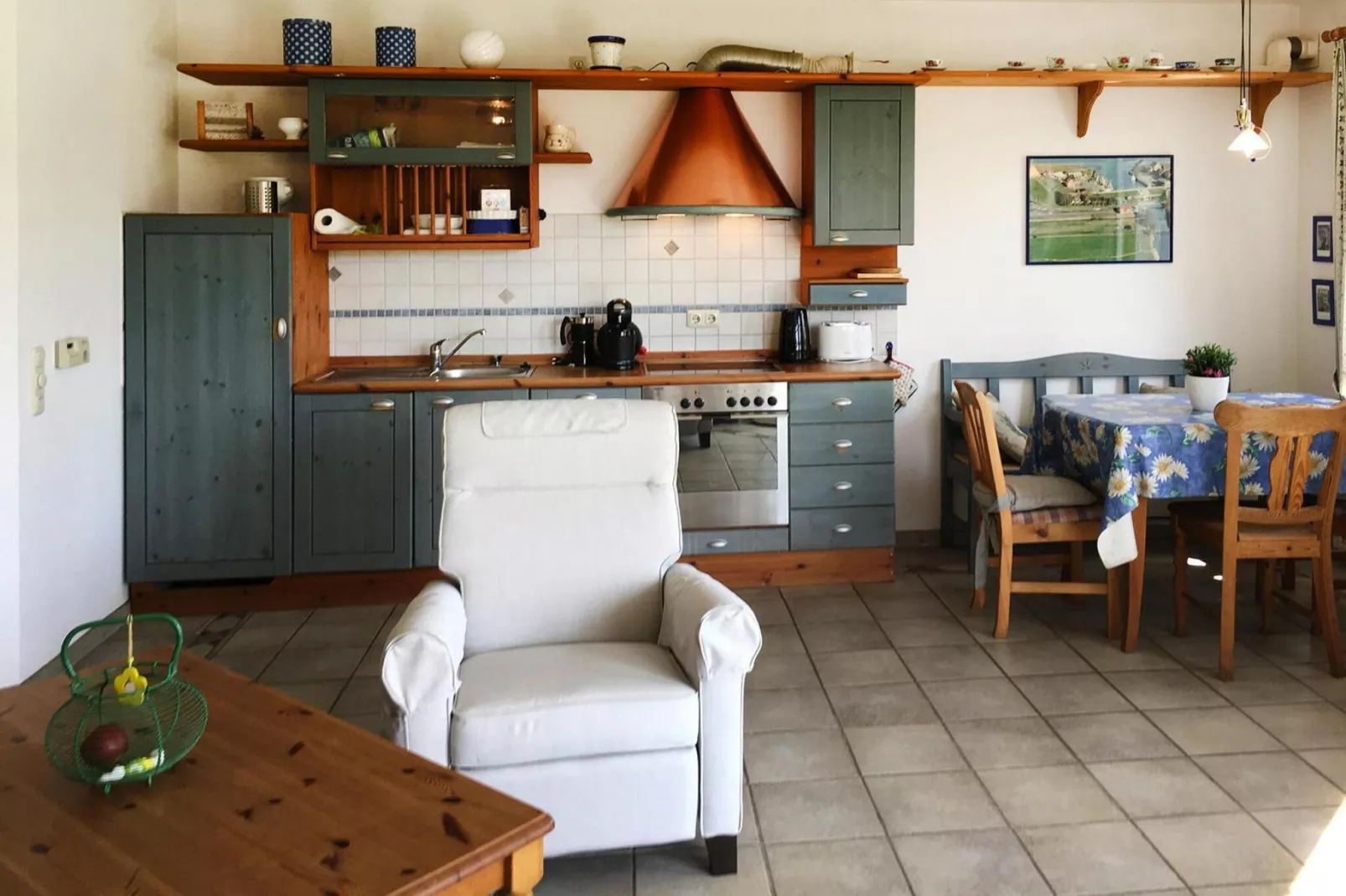 Ferienwohnung Fedderwardersiel-Eetkamer