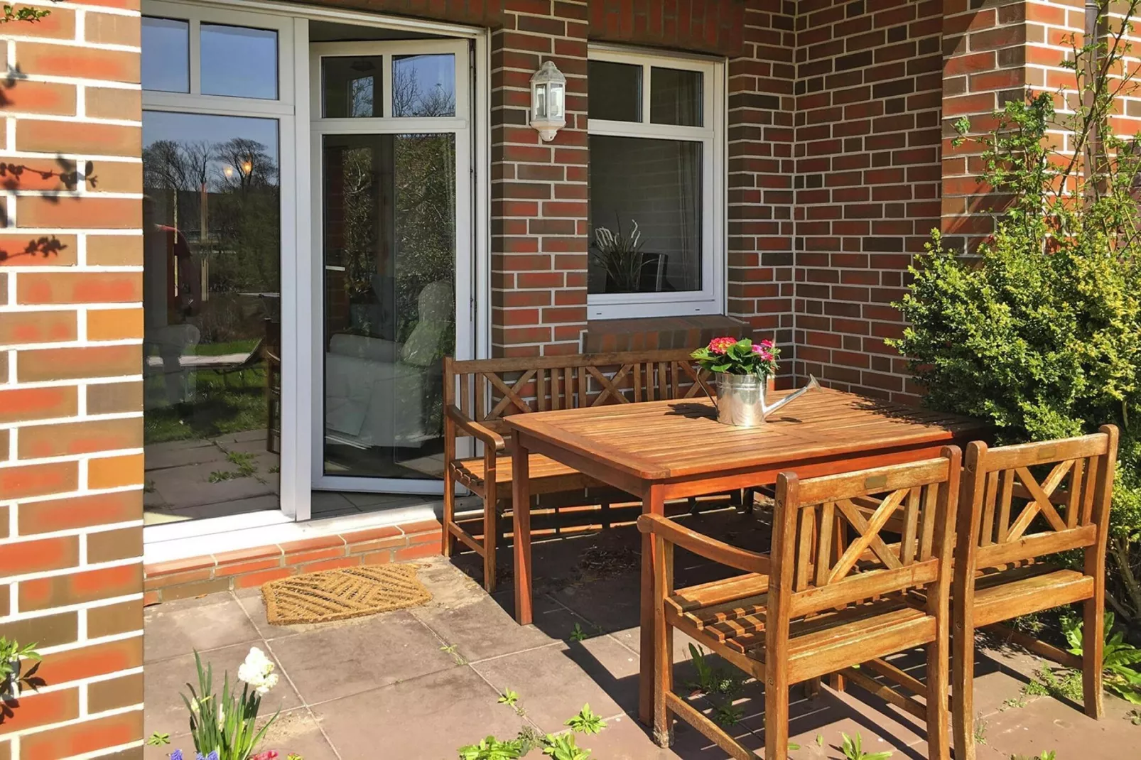 Ferienwohnung Fedderwardersiel-Terrasbalkon
