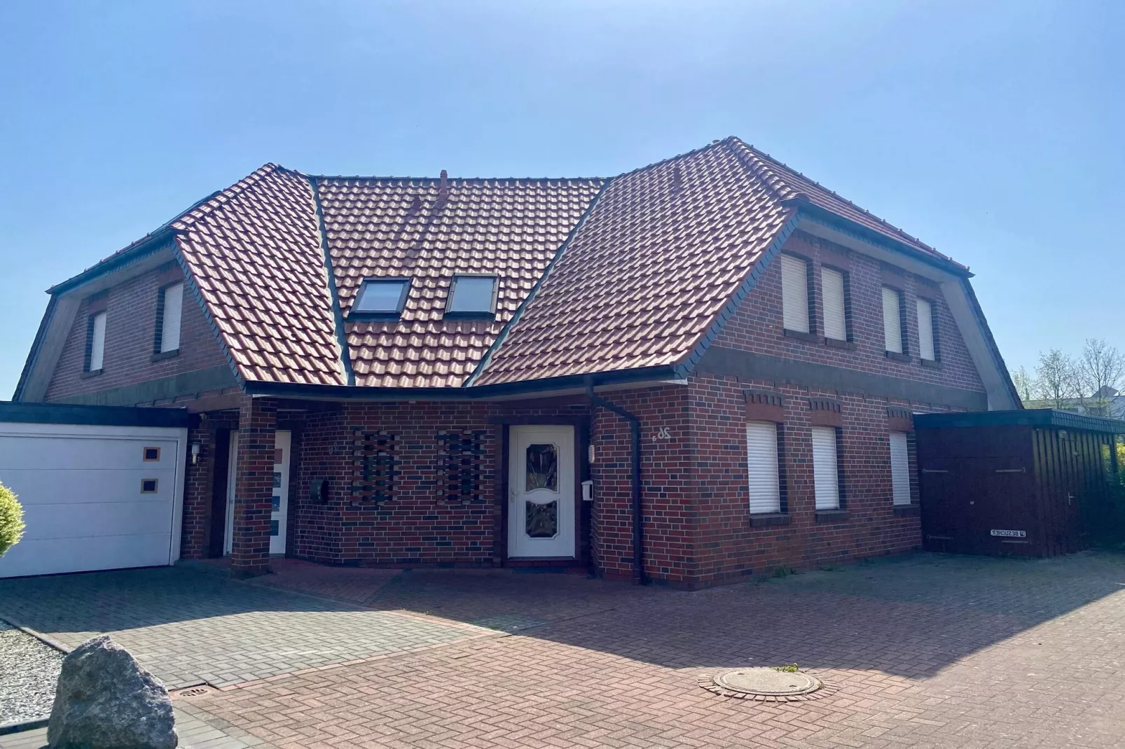 Ferienwohnung Fedderwardersiel-Buitenkant zomer