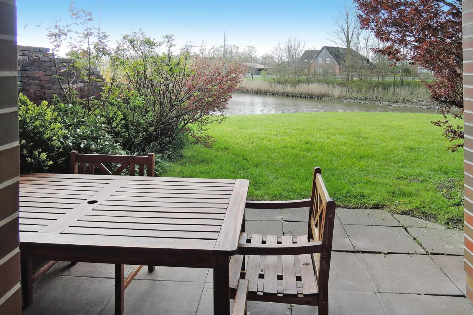 Ferienwohnung Fedderwardersiel-Terrasbalkon