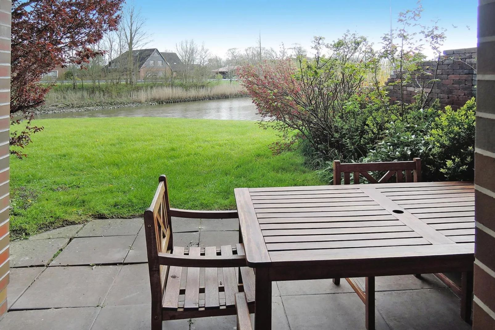 Ferienwohnung Fedderwardersiel-Terrasbalkon