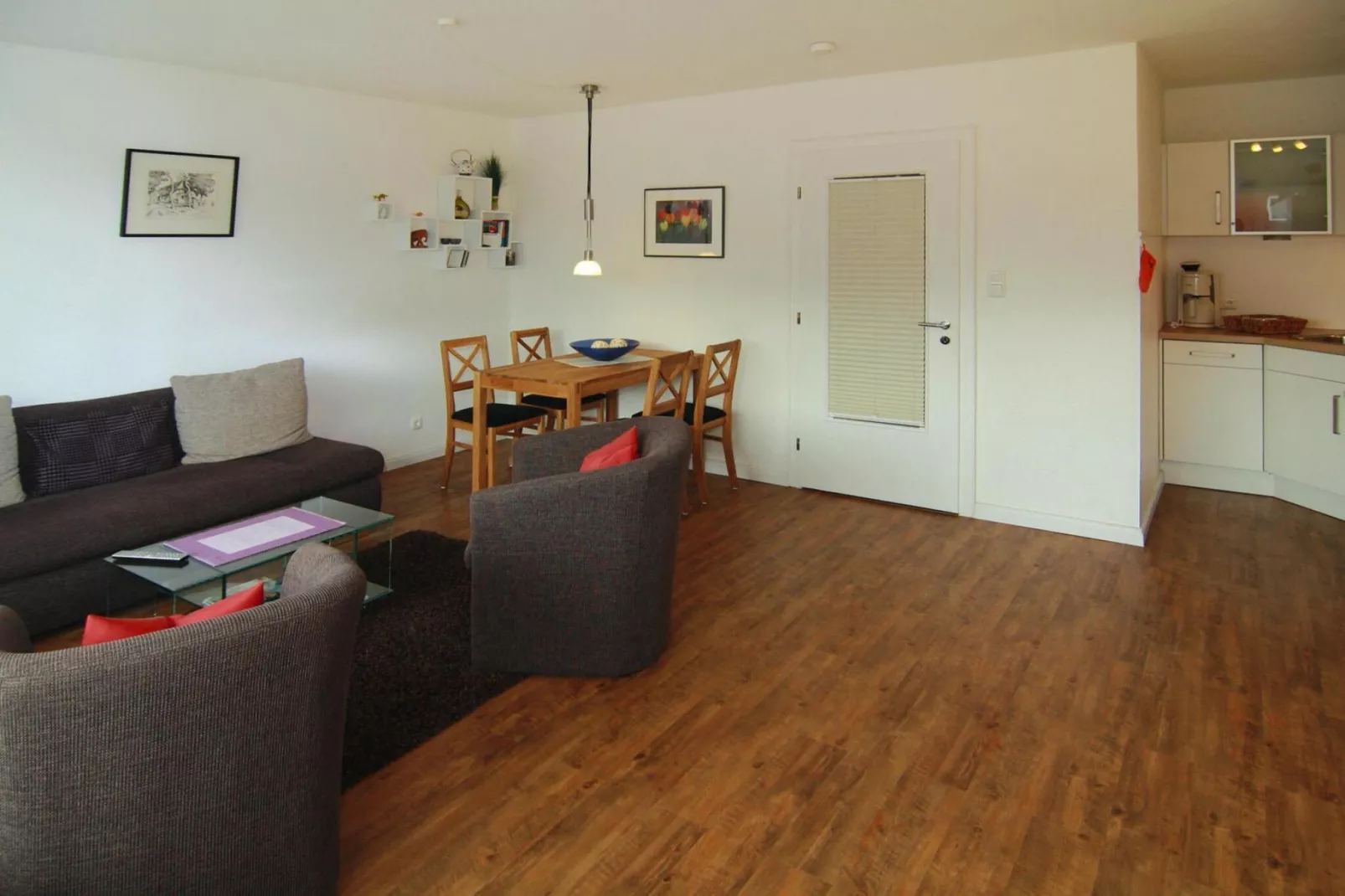 Ferienwohnung Ebbe St Peter-Ording-Woonkamer