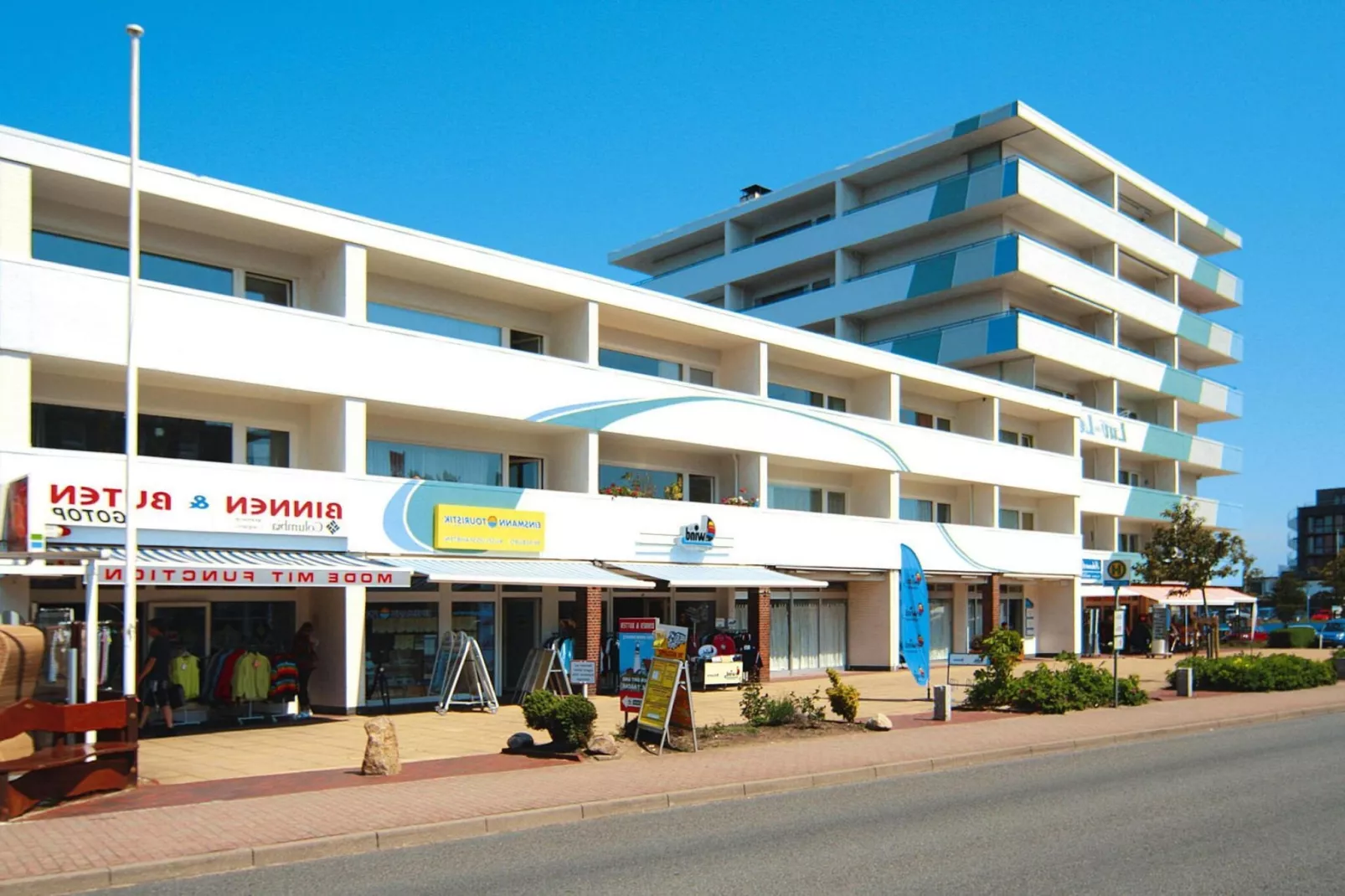 Ferienwohnung Ebbe St Peter-Ording-Buitenkant zomer