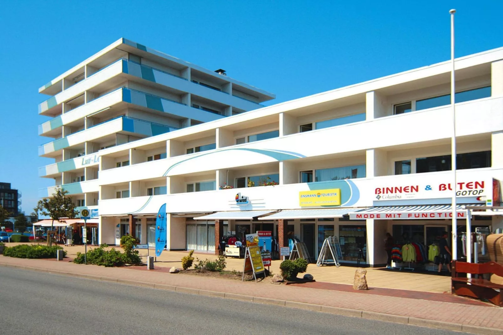Ferienwohnung Ebbe St Peter-Ording-Buitenkant zomer