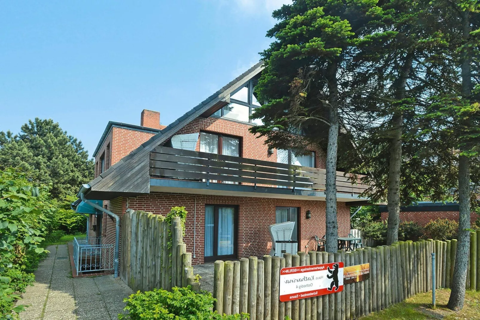 Apartementhaus Helene Wohnung 6 - Westerland-Buitenkant zomer