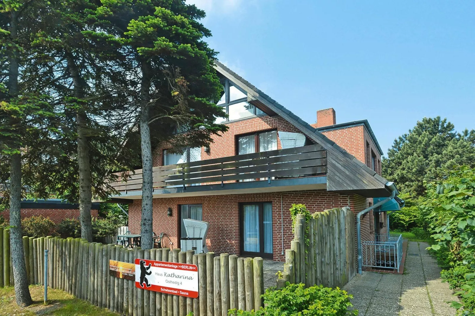 Apartementhaus Helene Wohnung 6 - Westerland-Buitenkant zomer