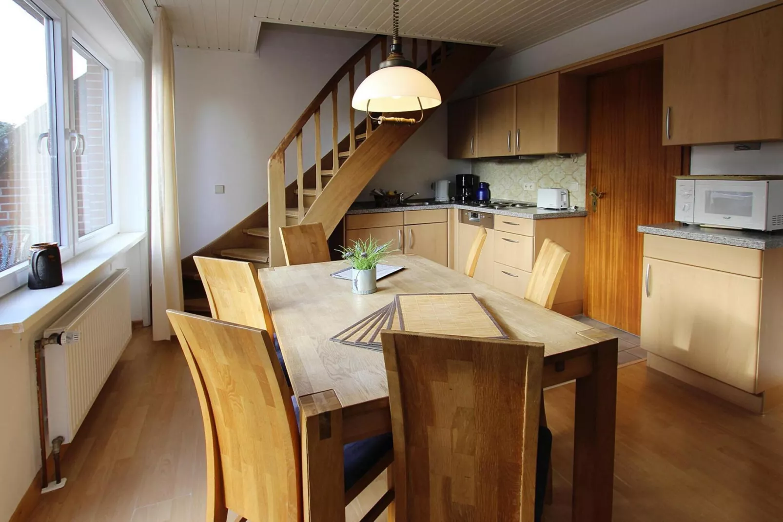 Apartementhaus Katharina Wohnung 5 - Westerland-Eetkamer