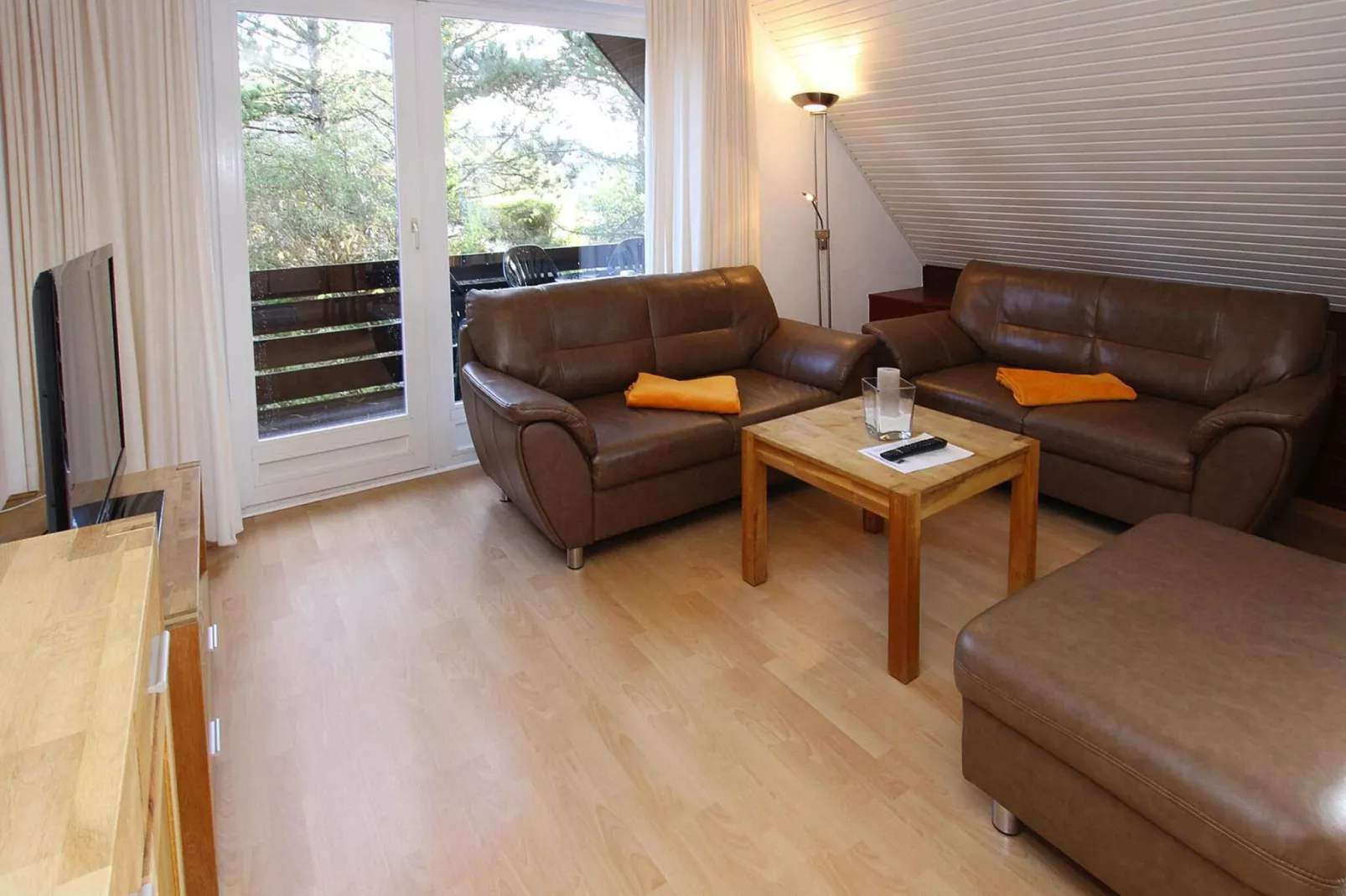 Apartementhaus Katharina Wohnung 5 - Westerland-Woonkamer