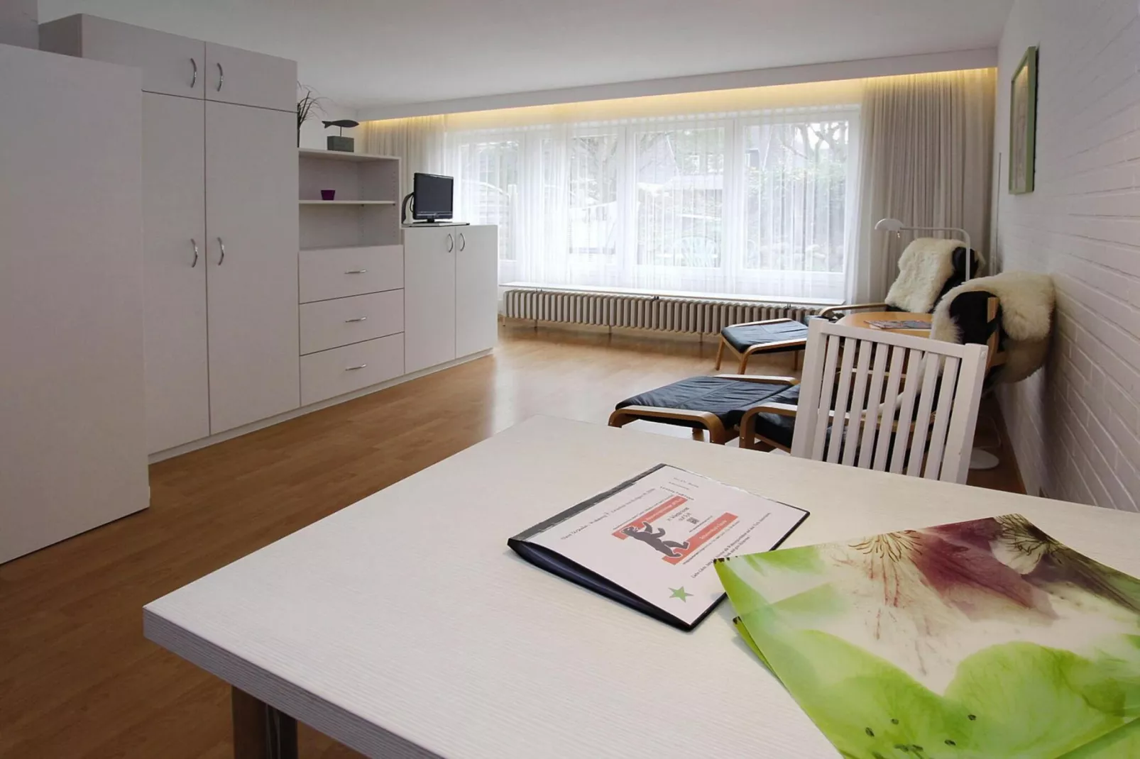 Apartementhaus Ursula Wohnung 7 - Westerland-Eetkamer